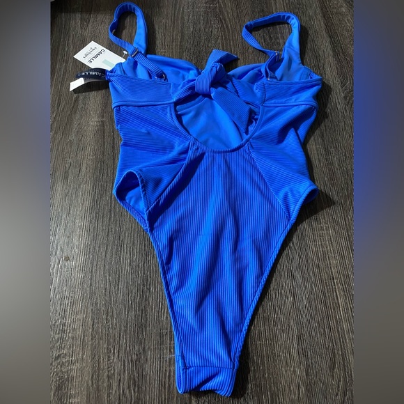 CLEARANCE Camille Kostek Electric Blue Iconic One Piece - Picture 6 of 6